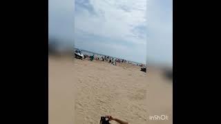 Каспийское море, самый чистый пляж в Дагестане. Избербаш приезжай отдыхай.