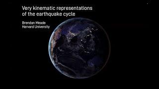 TECTONIC-FEAR Seminar by Brendan Meade