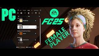 EA SPORTS FC 25 -  HOW TO CREATE A FEMALE PLAYER  | 2024 [4K]