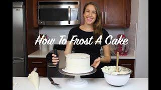 How To Frost A Cake - A Beginner's Guide | CHELSWEETS