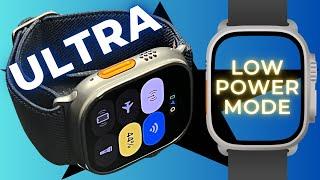 Apple Watch ULTRA - LOW POWER MODE - HOW LONG DOES IT LAST???  #applewatchultra #applewatch #apple