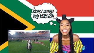 GHANAIAN REACTS TO SOUTH AFRICAN NATIONAL ANTHEM.... I have been singing it wrong the whole time?