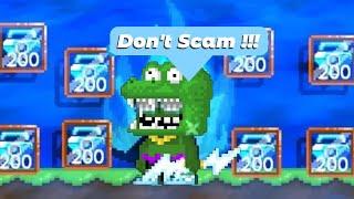 Trust Testing Players in Growtopia