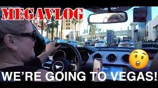 WE'RE GOING TO VEGAS! *MEGAVLOG* | Las Vegas Day 1