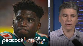 Tyreek Hill visibly upset on sidelines in Dolphins’ loss to Titans | Pro Football Talk | NFL on NBC