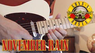 Guns N' Roses - November Rain (Guitar Solo #1)