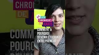 Comment et pourquoi devenir étudiant-entrepreneur : témoignage d'Anaïs