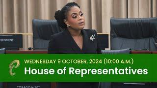 7th Sitting of the House of Representatives - 5th Session - October 9, 2024