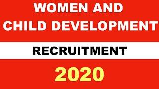 HP Women And Child Development Recruitment 2020 | Women And Child Development Shimla Vacancy 2020 |