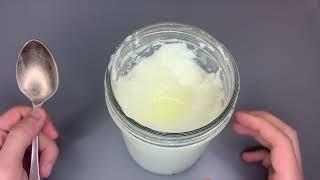 Natural whey from yogurt