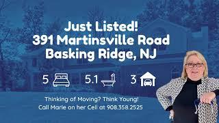 Just Listed! 391 Martinsville Road, Basking Ridge, NJ Drone Tour