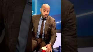 Thierry henry reacts to  Cristiano Ronaldo penalty