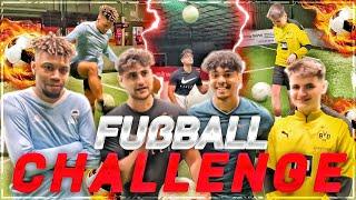 FUSSBALL CHALLENGE IN DER HALLE MIT WILLY, SIDNEY & ELDOS