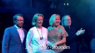 ABBA Reunion Footage (January 2016) The Way Old Friends Do