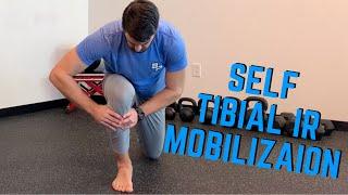 Self Tibial Internal Rotation Mobilization