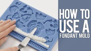 How to Use a Fondant Mold