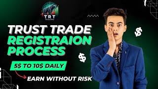 TRUST TRADE REGISTRATION PROCESS || Easy Step in trt registration