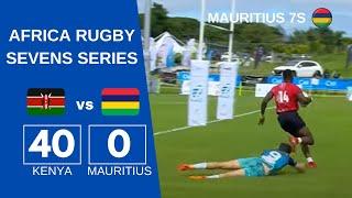 Kenya vs Mauritius Rugby Africa Sevens Series 2024 in Mauritius 7s