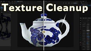 Blender 2.8 & GIMP 2.10 - Texture Cleanup & Symmetry Painting (Beginners Crash Course)