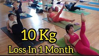 10 Kg Loss In 1 Month  Best Exercise For Weight Loss & Belly Fat Lose