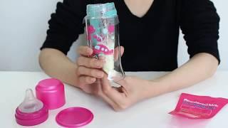 Mother-K Travel Bottle + Disposable Feeding Bottle Zipperbag