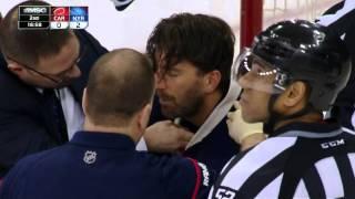 Gotta See It: Lundqvist takes puck to neck, stays in game