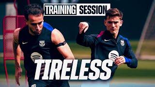 RECOVERY & EFFORT: THE GRIND NEVER STOPS! | FC Barcelona Training 