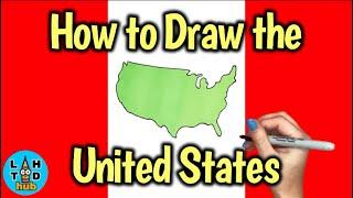 How to Draw the United States of America