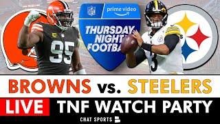 Thursday Night Football LIVE Stream: Browns vs. Steelers NFL Week 12 Amazon Prime Free Watch Party