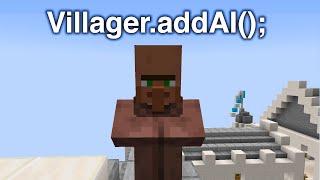 I put an AI Chatbot into a Villager - OpenAI + Minecraft