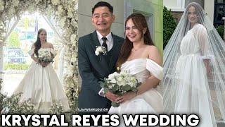 THE INTIMATE WEDDING Of Kapuso Actress Krystal Reyes and Lawrence Dela Cruz | Kasal ni Krystal Reyes