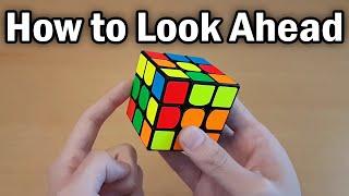 Rubik's Cube: How to Look Ahead (F2L)