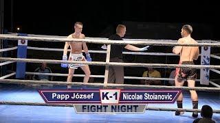 18.  Papp József vs Nicolae Stoianovic (K-1)