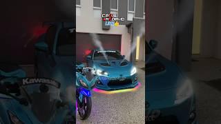 Toyota 86 Blue Candy Light Wow #automobile #edit #toyota #gt86 #cars #shorts #jdm