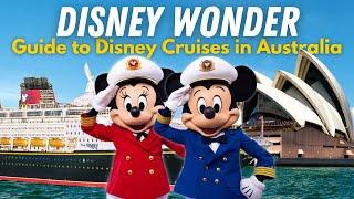 EVERYTHING You NEED to know Before Cruising on the Disney Wonder in AUSTRALIA!