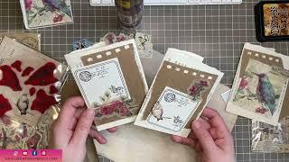 Vintage Style Junk Journal Supplies | YCC Unboxing  | Using Book Pages & Packaging + Craft With Me