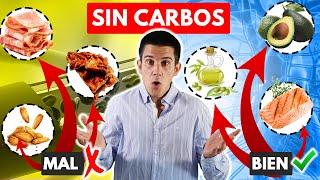 DIETA SIN CARBOHIDRATOS Y AZÚCAR5 ERRORES al hacerla que EMPEORAN tu SALUD