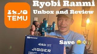 Temu fishing reel Ryobi Ranmi slow pitch reel unboxing and honest review