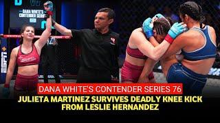 DWCS 76 Results: A tense battle between Julieta Martinez and Leslie Hernandez