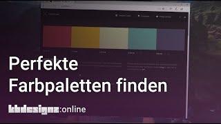 PERFEKTE FARBPALETTEN FINDEN | kbdesignz:online