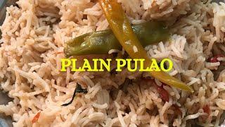 Plain Pulao Recipe in Tamil | Bhagariya Khana | Pulao