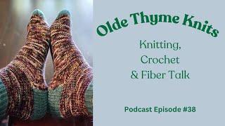 Test Knits, DK Socks, Simple Crochet & Winners!! #knitting #knittingpodcast #knittingsocks #knitter