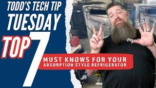 Top 7 Must Knows For Your Absorption Style Refrigerator