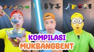 KOMPILASI MUKBANGBENT | MAKAN EMOJI LUCU | MAKAN SESUAI WARNA | EATING SHOW