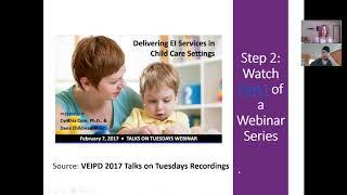 VEIPD Resource Pop-Up Webinar April 2020 - Child Care and Early Intervention