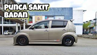 Perodua Myvi setup Adjustable D2 Hi Low Soft Hard With Bodyshift