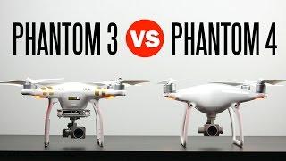 DJI Phantom 4 vs DJI Phantom 3 Professional