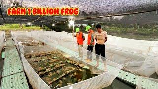 FARMER Determined to Change HABITAT to Raise 1 Billion FROG Seeds in a MIRACULOUS Way.