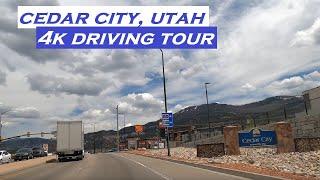 Cedar City, Utah | 4k Driving Tour | Dashcam