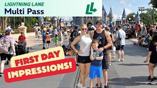 Disney Lightning Lane Multi-Pass First Impressions